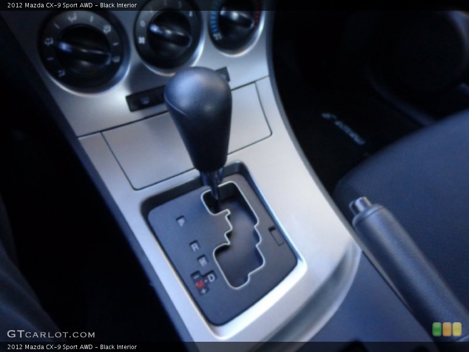 Black Interior Transmission for the 2012 Mazda CX-9 Sport AWD #90161728
