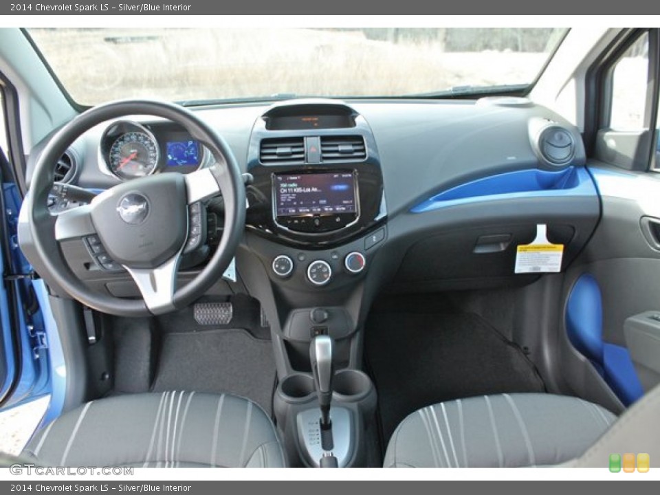Silver/Blue Interior Dashboard for the 2014 Chevrolet Spark LS #90163300