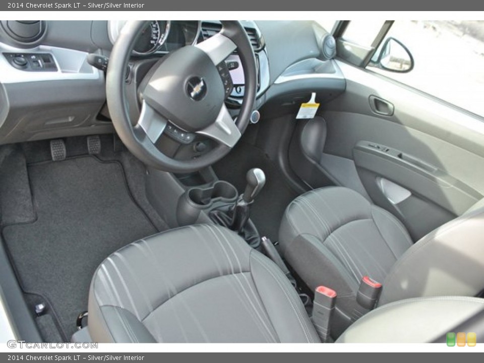Silver/Silver Interior Prime Interior for the 2014 Chevrolet Spark LT #90163711