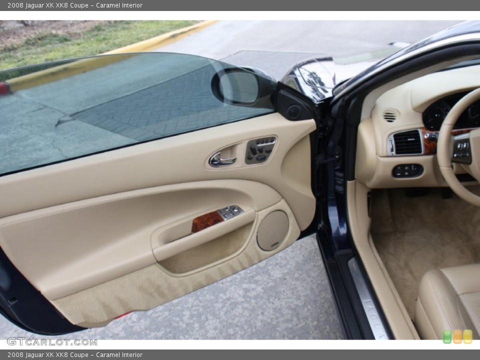 Caramel Interior Door Panel for the 2008 Jaguar XK XK8 Coupe #90165574