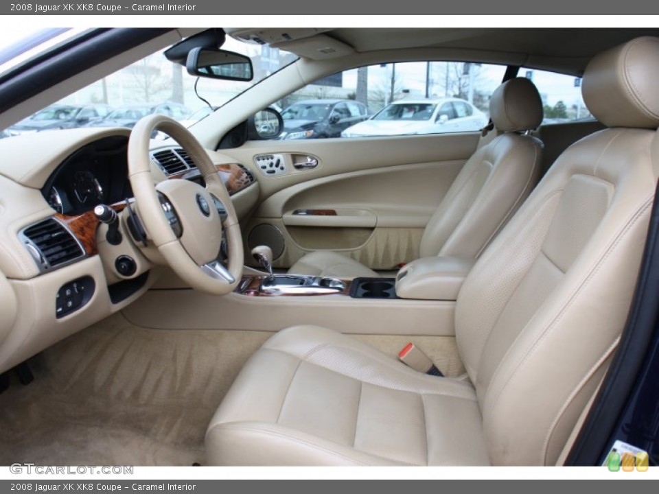Caramel Interior Photo for the 2008 Jaguar XK XK8 Coupe #90165599