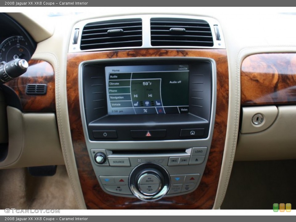 Caramel Interior Controls for the 2008 Jaguar XK XK8 Coupe #90165763