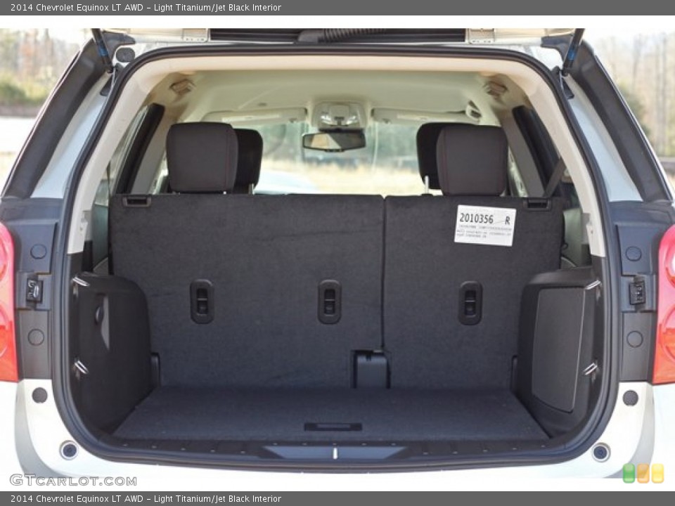Light Titanium/Jet Black Interior Trunk for the 2014 Chevrolet Equinox LT AWD #90165778