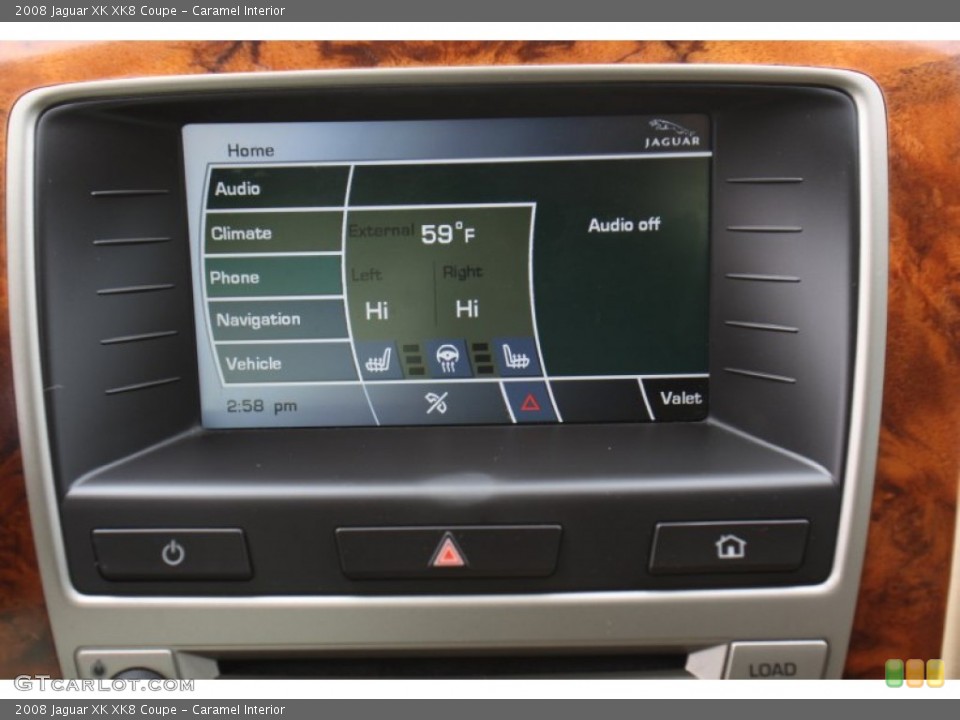 Caramel Interior Controls for the 2008 Jaguar XK XK8 Coupe #90165787