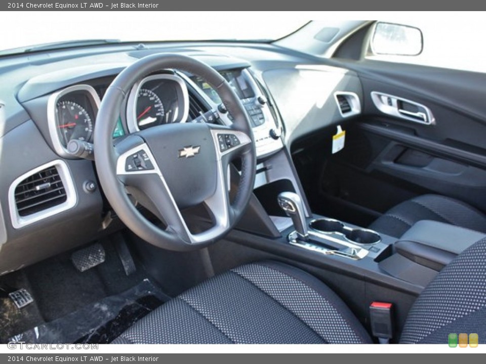 Jet Black Interior Prime Interior for the 2014 Chevrolet Equinox LT AWD #90166489