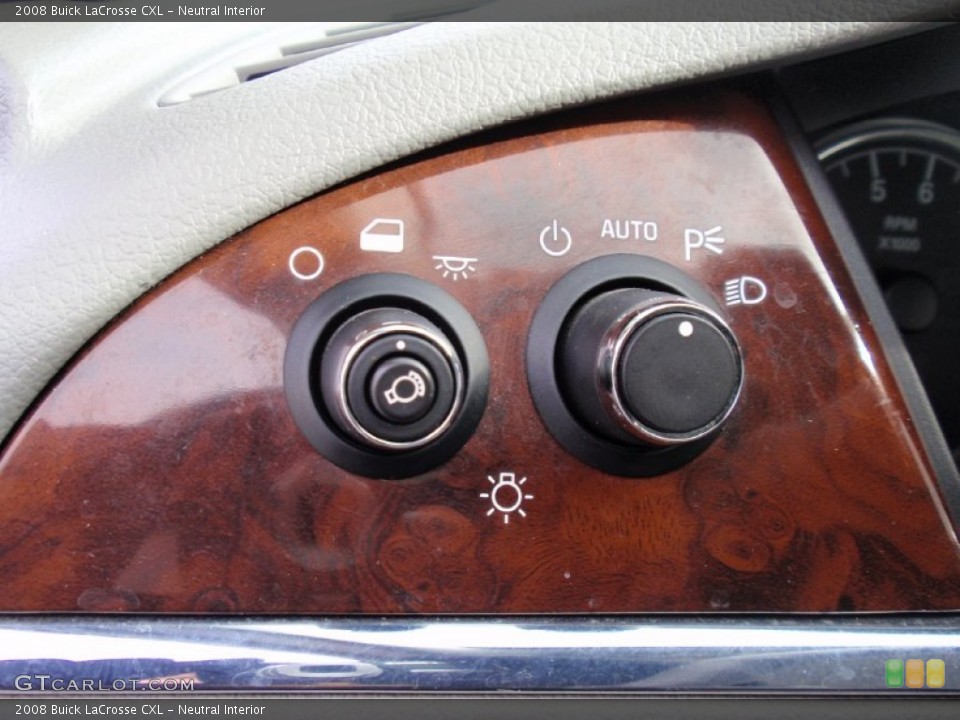 Neutral Interior Controls for the 2008 Buick LaCrosse CXL #90166575