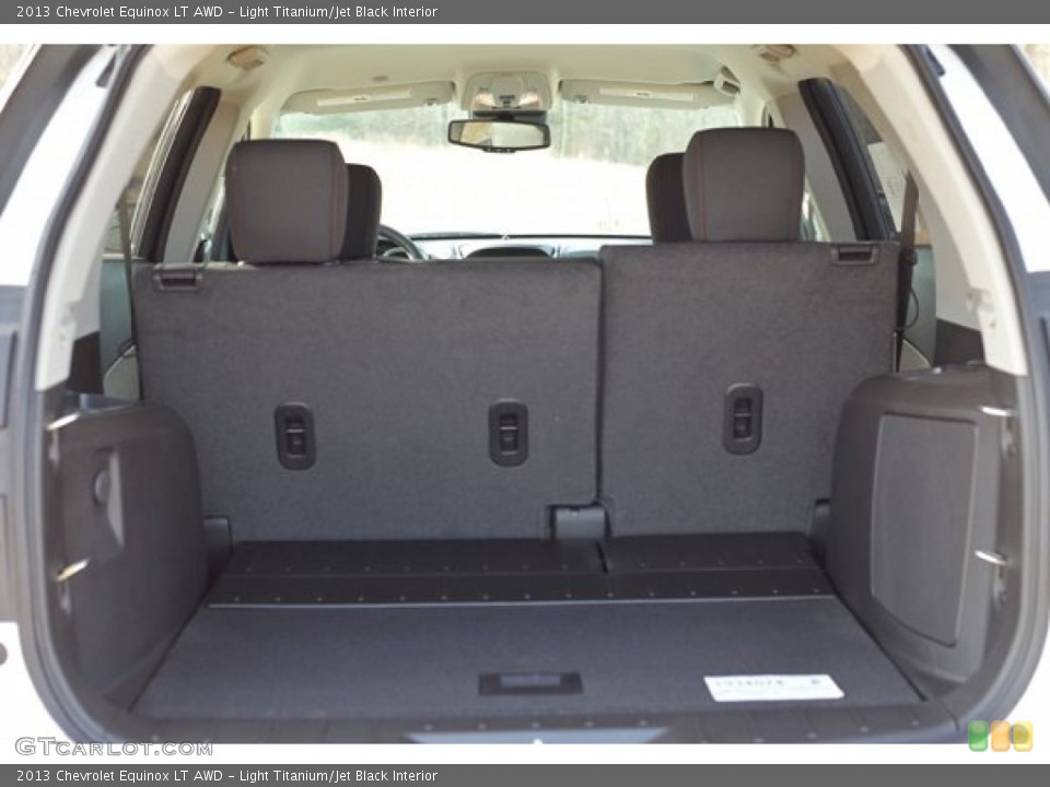 Light Titanium/Jet Black Interior Trunk for the 2013 Chevrolet Equinox LT AWD #90166885