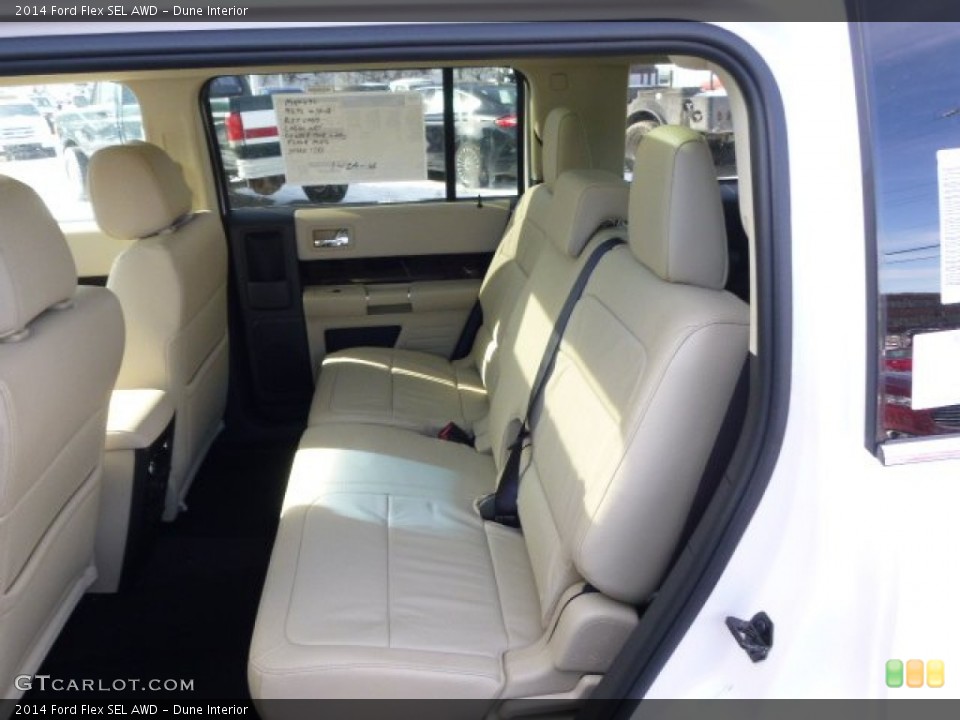 Dune Interior Rear Seat for the 2014 Ford Flex SEL AWD #90166933