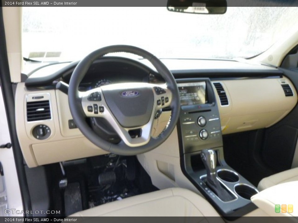 Dune Interior Prime Interior for the 2014 Ford Flex SEL AWD #90166945