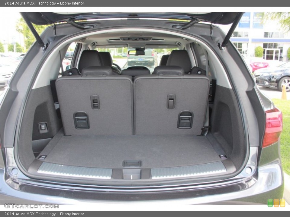 Ebony Interior Trunk for the 2014 Acura MDX Technology #90173545