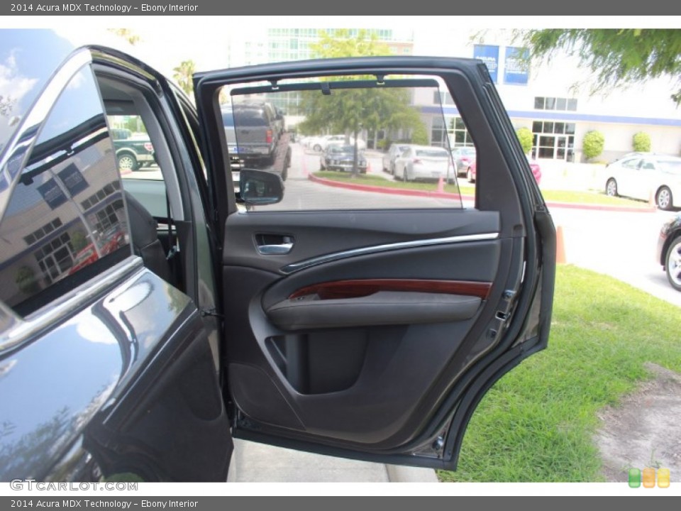 Ebony Interior Door Panel for the 2014 Acura MDX Technology #90173584