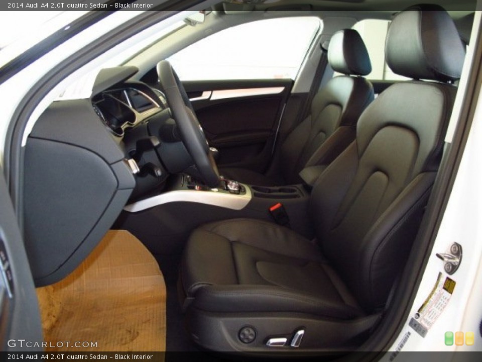 Black Interior Front Seat for the 2014 Audi A4 2.0T quattro Sedan #90175828