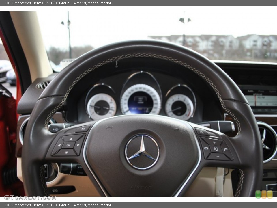 Almond/Mocha Interior Steering Wheel for the 2013 Mercedes-Benz GLK 350 4Matic #90175999