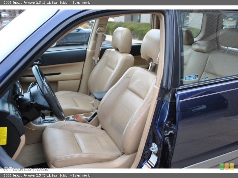 Beige Interior Photo for the 2005 Subaru Forester 2.5 XS L.L.Bean Edition #90177187