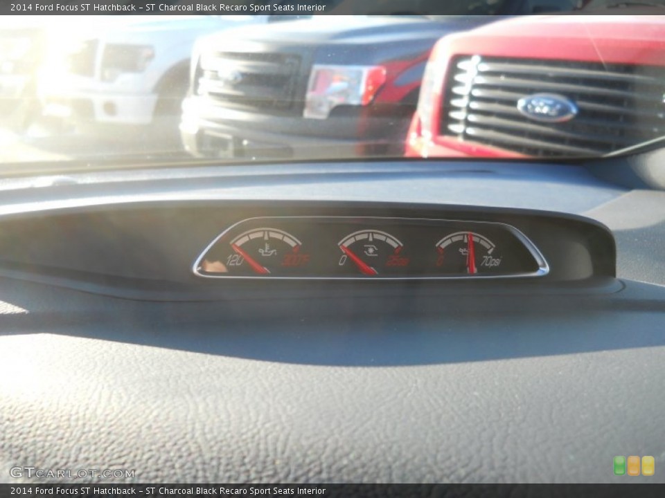 ST Charcoal Black Recaro Sport Seats Interior Gauges for the 2014 Ford Focus ST Hatchback #90180292