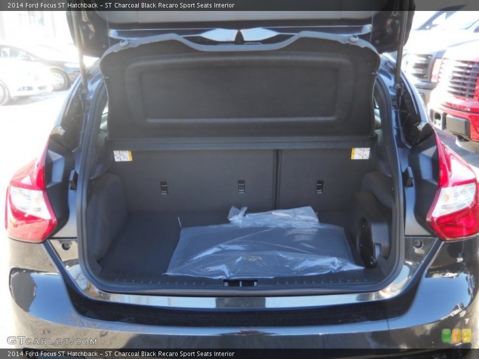 ST Charcoal Black Recaro Sport Seats Interior Trunk for the 2014 Ford Focus ST Hatchback #90180490