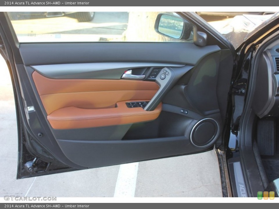 Umber Interior Door Panel for the 2014 Acura TL Advance SH-AWD #90183316