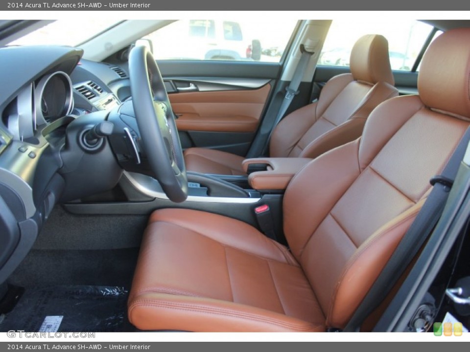 Umber Interior Photo for the 2014 Acura TL Advance SH-AWD #90183325