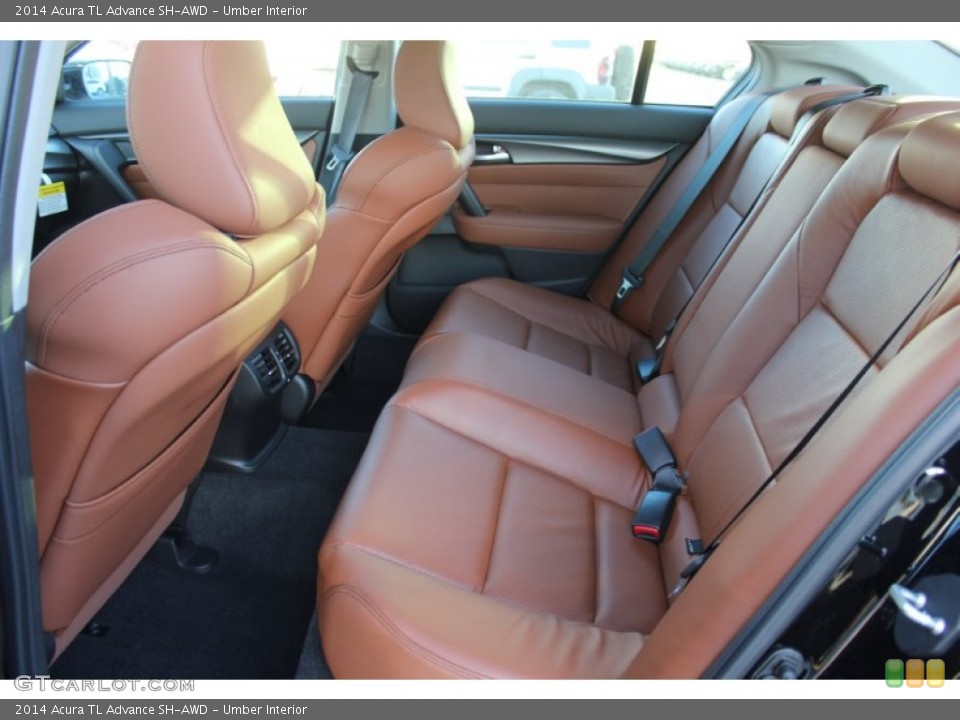 Umber Interior Rear Seat for the 2014 Acura TL Advance SH-AWD #90183343