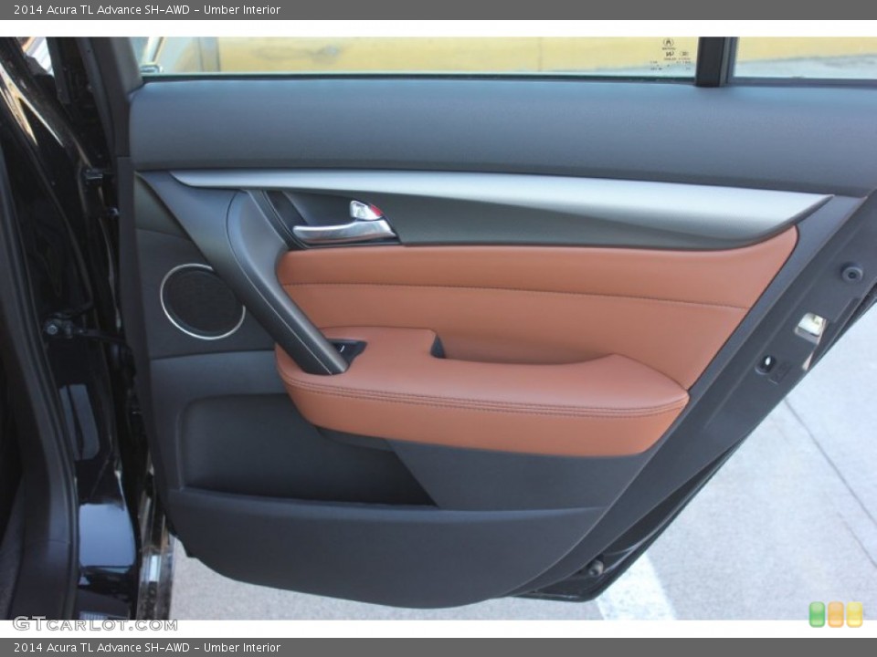 Umber Interior Door Panel for the 2014 Acura TL Advance SH-AWD #90183382