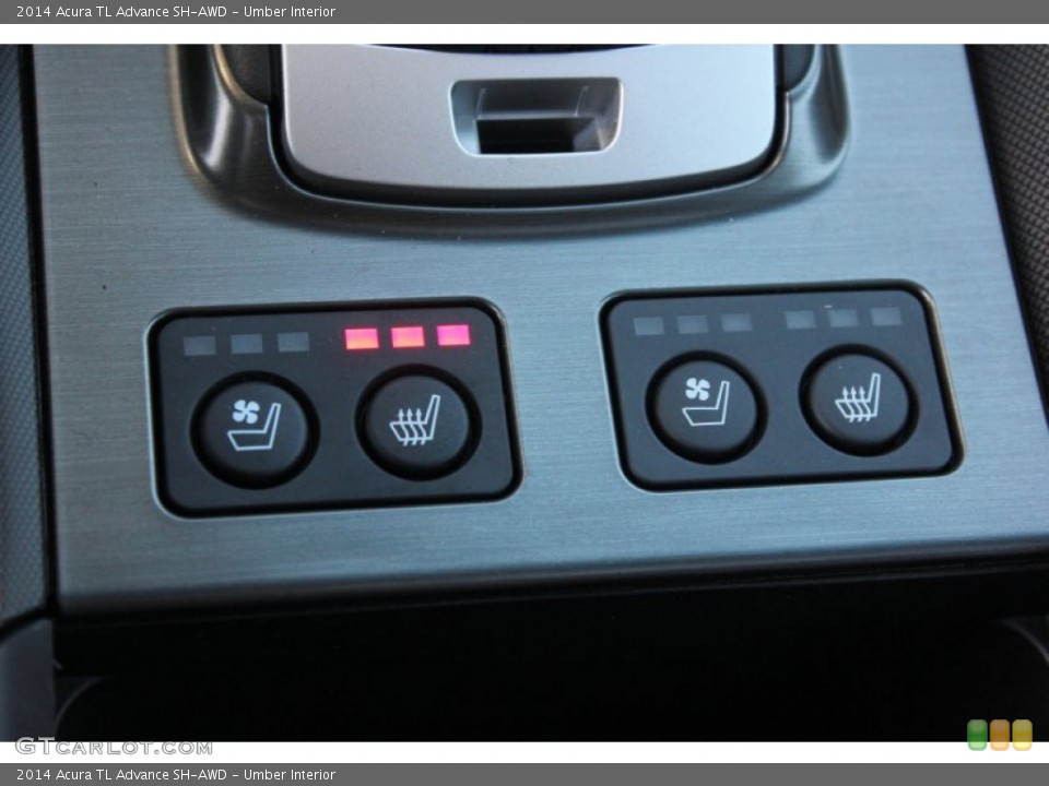 Umber Interior Controls for the 2014 Acura TL Advance SH-AWD #90183502