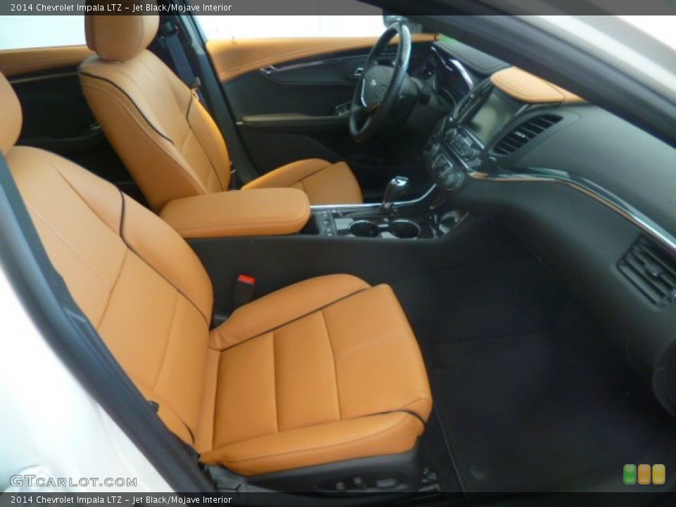 Jet Black/Mojave Interior Front Seat for the 2014 Chevrolet Impala LTZ #90187703
