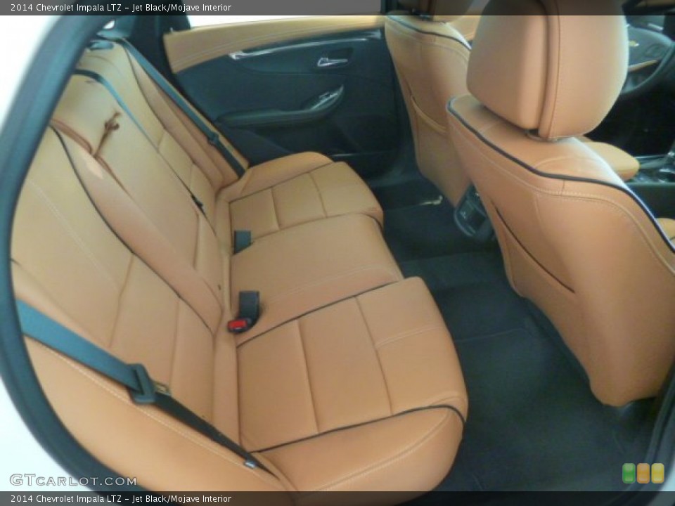 Jet Black/Mojave Interior Rear Seat for the 2014 Chevrolet Impala LTZ #90187772