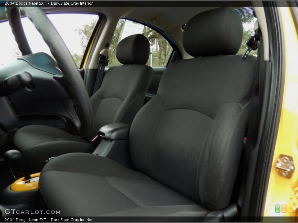 Dark Slate Gray Interior Front Seat for the 2004 Dodge Neon SXT #90187787