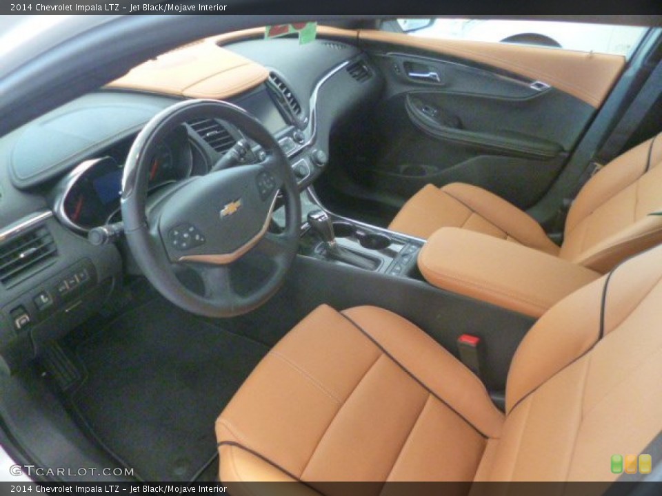 Jet Black/Mojave 2014 Chevrolet Impala Interiors