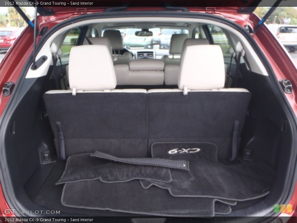 Sand Interior Trunk for the 2012 Mazda CX-9 Grand Touring #90188450