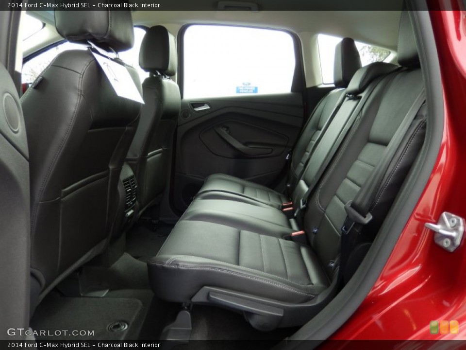Charcoal Black Interior Rear Seat for the 2014 Ford C-Max Hybrid SEL #90188561