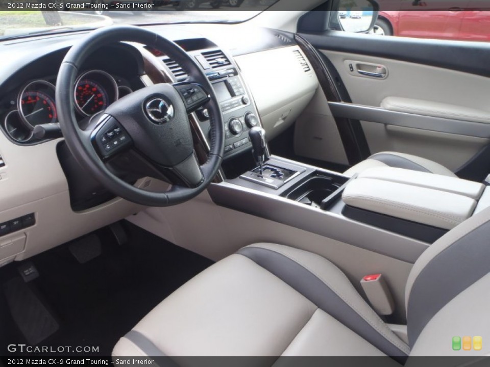 Sand 2012 Mazda CX-9 Interiors