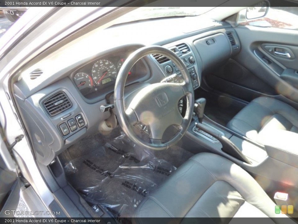 Charcoal 2001 Honda Accord Interiors