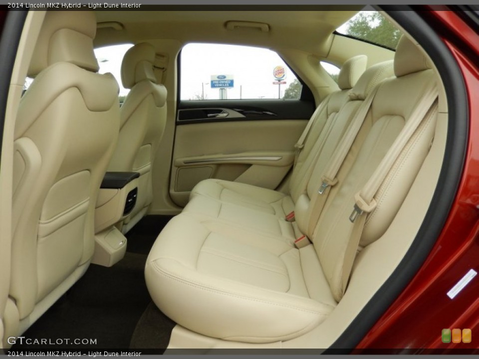 Light Dune Interior Rear Seat for the 2014 Lincoln MKZ Hybrid #90189836