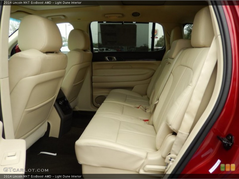 Light Dune Interior Rear Seat for the 2014 Lincoln MKT EcoBoost AWD #90190139