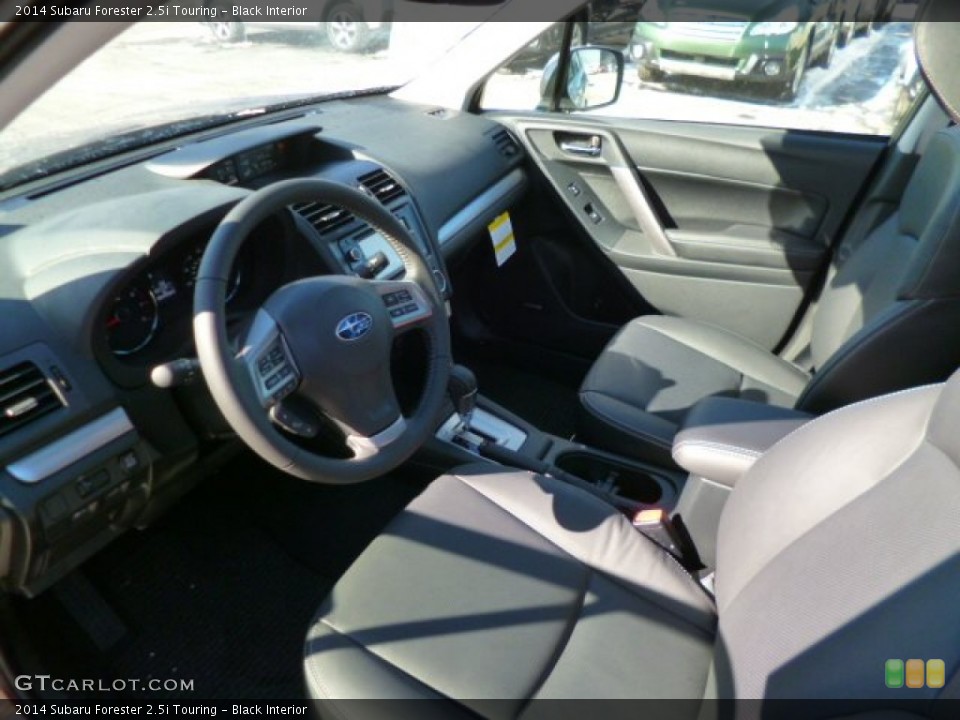 Black Interior Prime Interior for the 2014 Subaru Forester 2.5i Touring #90191816