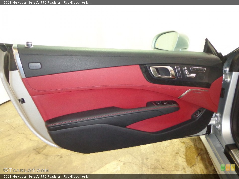 Red/Black Interior Door Panel for the 2013 Mercedes-Benz SL 550 Roadster #90191966