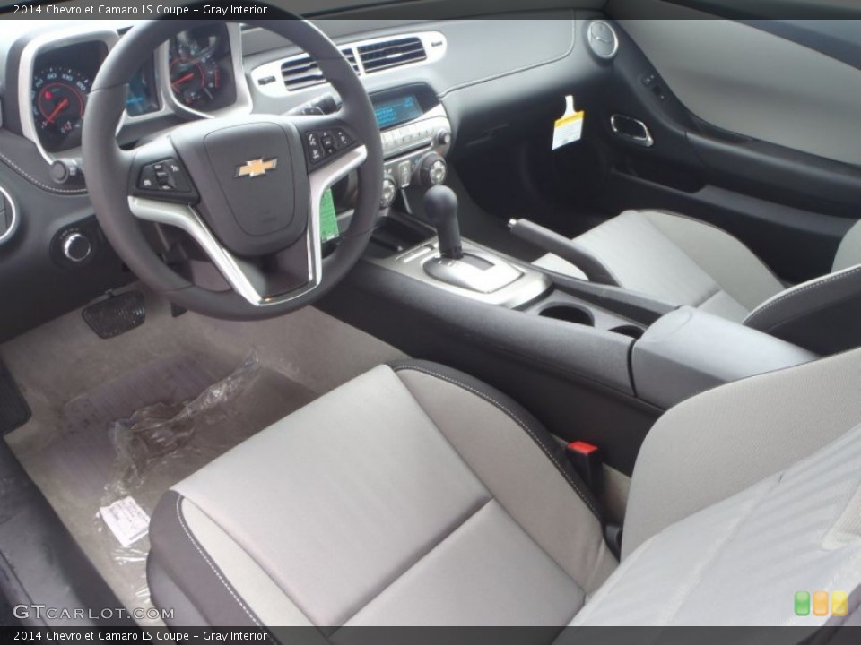 Gray Interior Prime Interior for the 2014 Chevrolet Camaro LS Coupe #90192002