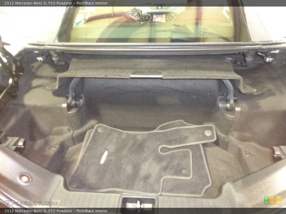 Red/Black Interior Trunk for the 2013 Mercedes-Benz SL 550 Roadster #90192200