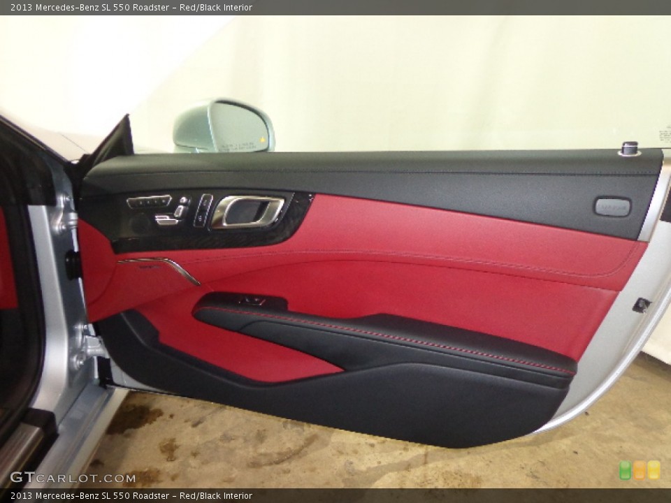 Red/Black Interior Door Panel for the 2013 Mercedes-Benz SL 550 Roadster #90192287