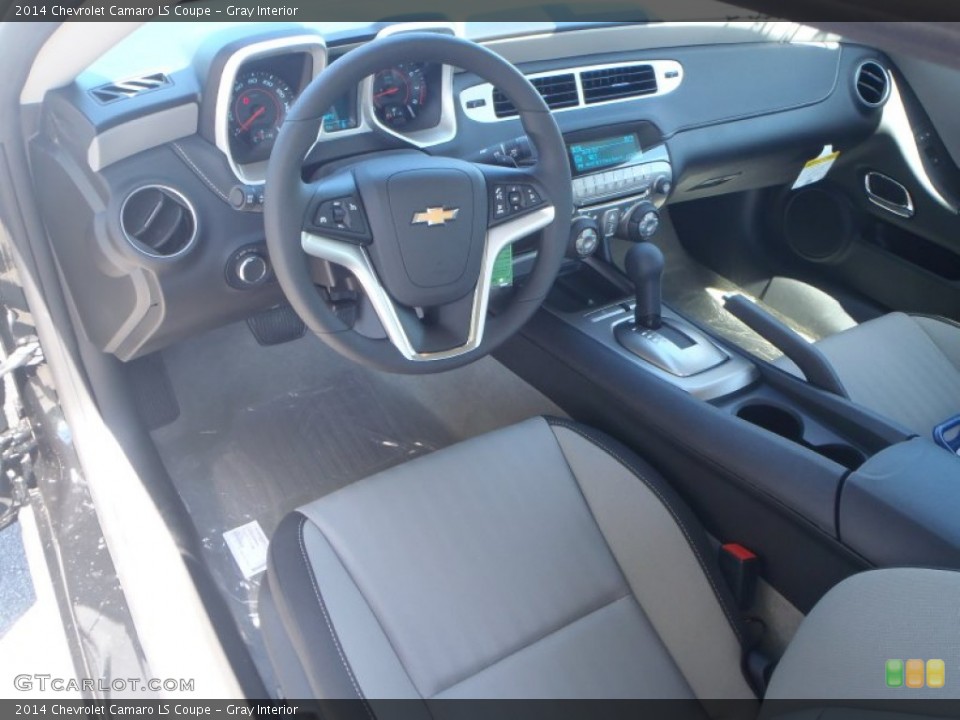 Gray Interior Prime Interior for the 2014 Chevrolet Camaro LS Coupe #90192401