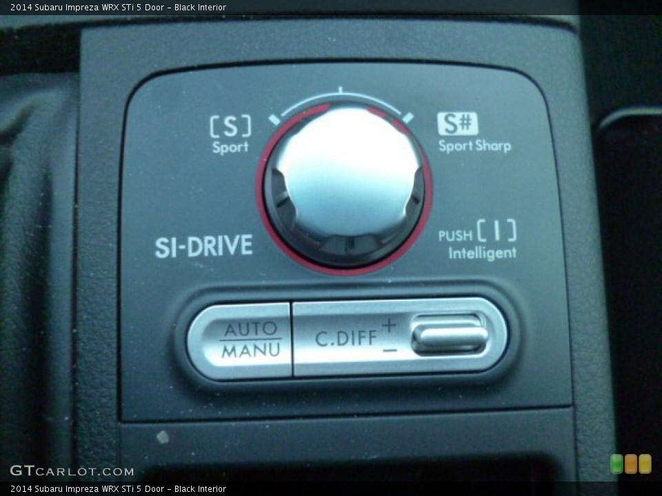 Black Interior Controls for the 2014 Subaru Impreza WRX STi 5 Door #90193668
