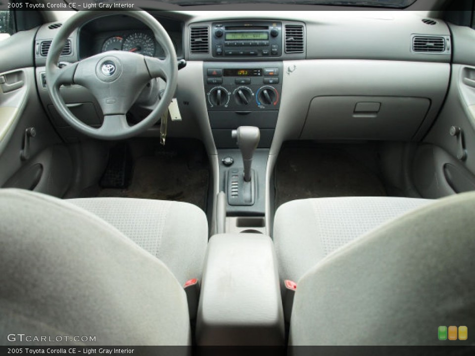 Light Gray Interior Dashboard for the 2005 Toyota Corolla CE #90195719