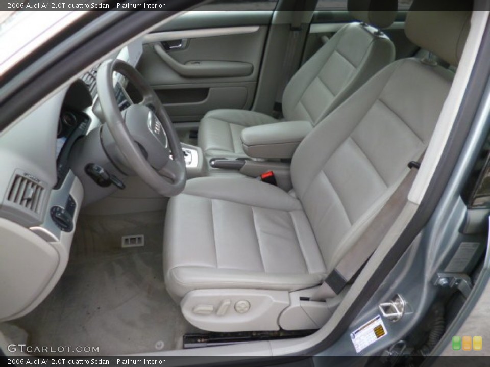 Platinum Interior Front Seat for the 2006 Audi A4 2.0T quattro Sedan #90197471