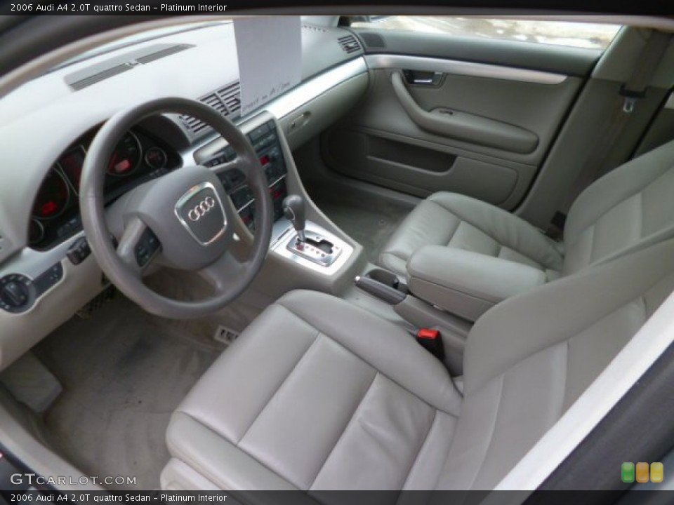 Platinum Interior Prime Interior For The 2006 Audi A4 2 0t