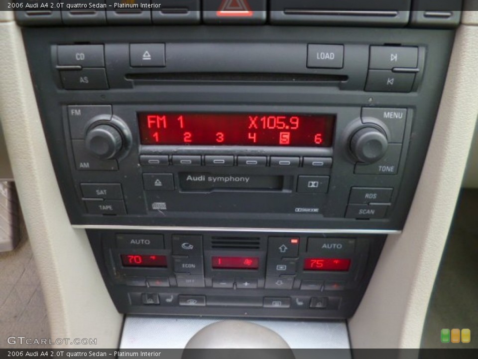 Platinum Interior Controls for the 2006 Audi A4 2.0T quattro Sedan #90197531