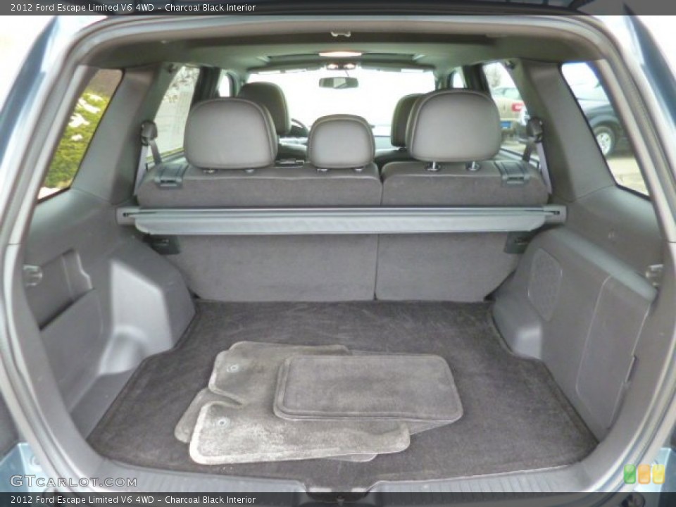 Charcoal Black Interior Trunk for the 2012 Ford Escape Limited V6 4WD #90199364