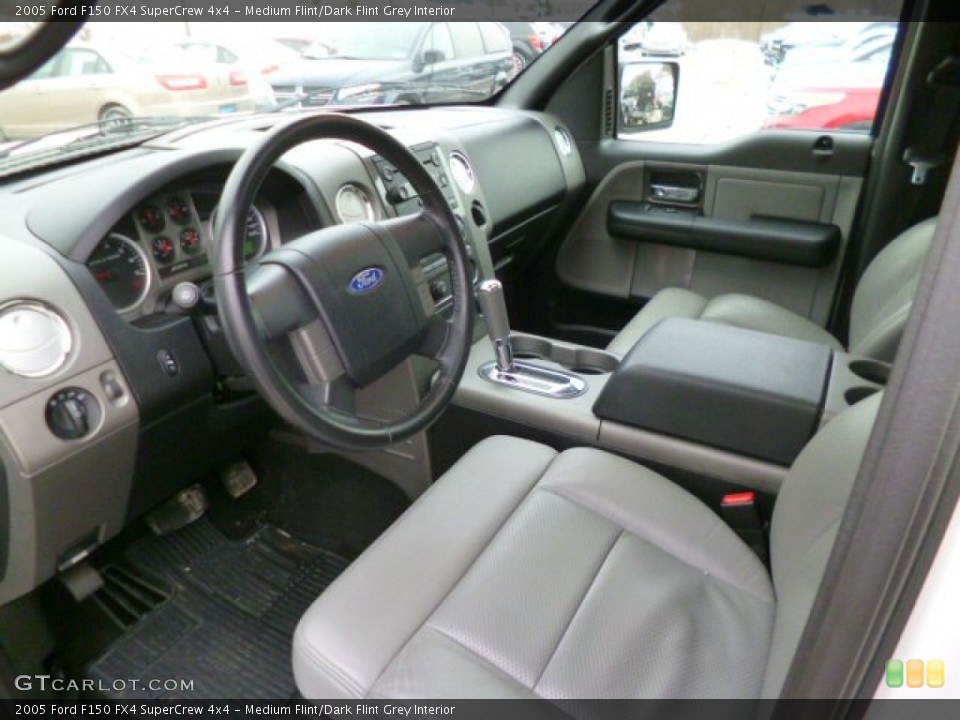 Medium Flint/Dark Flint Grey Interior Prime Interior for the 2005 Ford F150 FX4 SuperCrew 4x4 #90200369