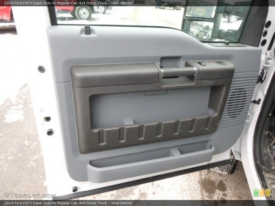 Steel Interior Door Panel for the 2014 Ford F450 Super Duty XL Regular Cab 4x4 Dump Truck #90200741
