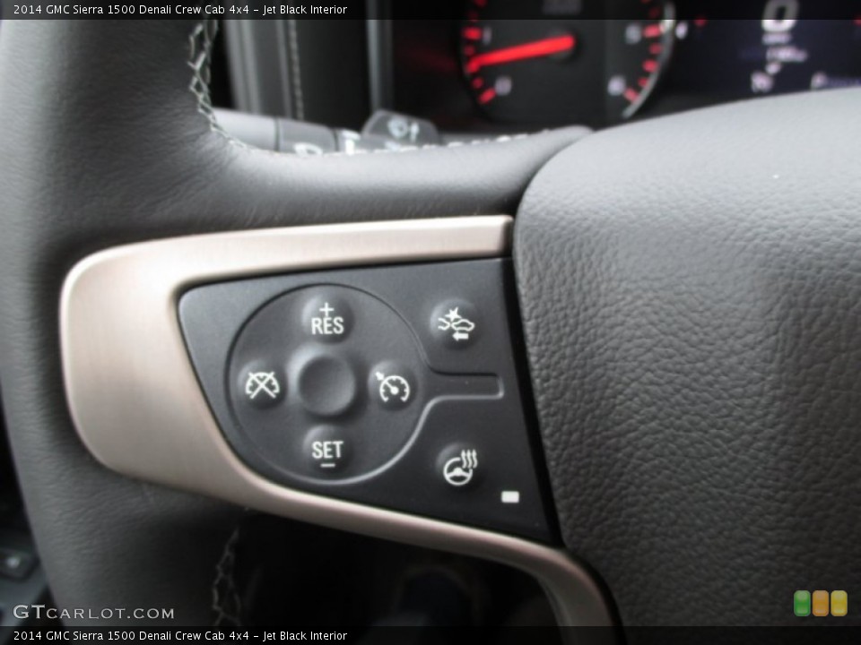 Jet Black Interior Controls for the 2014 GMC Sierra 1500 Denali Crew Cab 4x4 #90202694